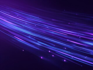 neon blue abstract tech lines isolated on a red background