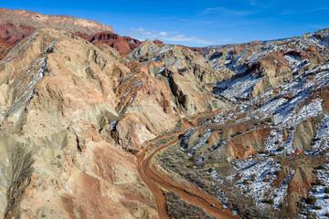 rock formation along Onion Creek Road near Moab, Utah