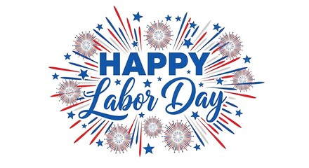 Obraz premium Happy labor day celebration honoring workers and labor unions on the first monday of september