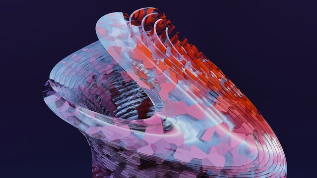 abstract 3d rendered illustration