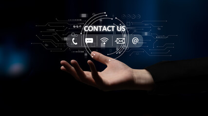 Fototapeta premium 24-hour customer support via help desk, live chat, and online services ensures technical assistance and customer satisfaction at all times. Latch