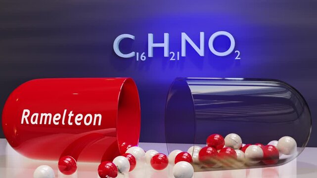 Ramelteon Capsule (w/Chemical Formula)