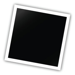 Empty Polaroid Frame: A classic polaroid frame, representing a blank canvas ready to capture a memory or a moment.
