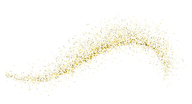Abstract shiny gold glitter design element. For New Year, Merry Christmas greeting card design