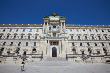 Fototapeta premium The Hofburg palace, Vienna, Austria