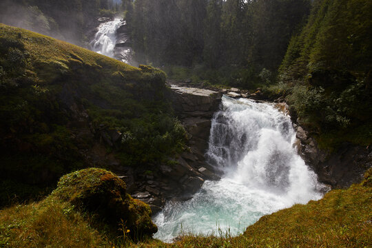 The Krimml Waterfalls, Salzburg province, Austria
