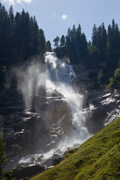 The Krimml Waterfalls, Salzburg province, Austria