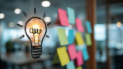 Idea lightbulb creativity innovation startup business planning strategy office teamwork idea lightbulb creativity innovation startup business planning strategy office teamwork sparks inspiration