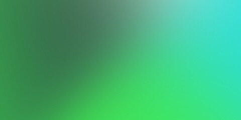 Fototapeta premium Vibrant green and turquoise gradient abstract background offers a smooth color transition for modern design projects, perfect for web, presentation, and creative layouts.