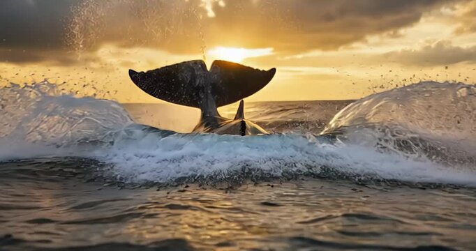 ballena gris, atardecer, cielo, mar, acu&aacute;tico, amanecer, paisaje, playa, sol, naturaleza, oce&aacute;no, nube, lago, anochecer, azul, horizonte, alba, hermoso, anaranjada, luz solar, r&iacute;o, costa, rojo, ballen