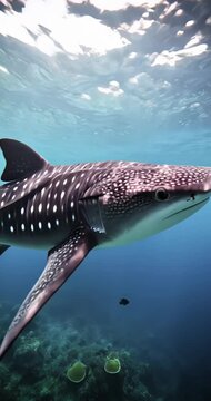 tiburon ballena, tiburones, peces, mar, animal, oce&aacute;no, submarino, azul, acu&aacute;tico, delfines, vector, aislada, depredador, aleta, blanco, dibujos animados, naturaleza, nataci&oacute;n, ballena, fauna, azul ma