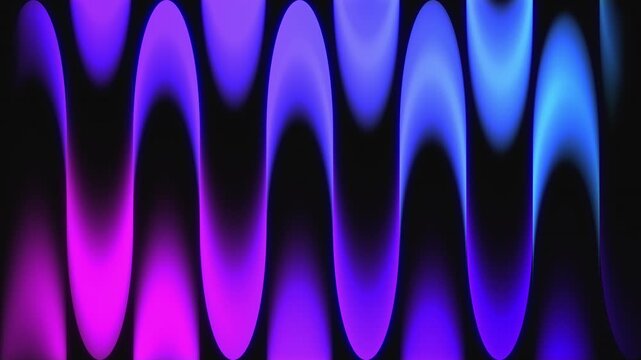 abstract dark purple, pink and blue chrome gradient background. Futuristic Background with Seamless looping animation, 4K Promo, Corporate, business and Marketing or Advertising wallpaper or backdrop.