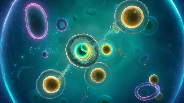 LIPOPHAGY and AUTOPHAGY SYSTEM NETWORK within a vast microscopic cell environment