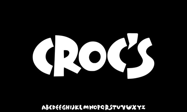 Font Vector Alphabet Retro Futuristic Y2K Vector Alphabet 