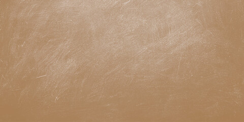 Fototapeta premium A vintage brown aged parchment background with a rough textured kraft paper pattern and blank grunge cardboard surface design for an empty old material backdrop