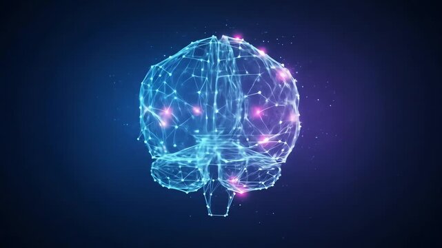 Abstract Brain Network Visualization.