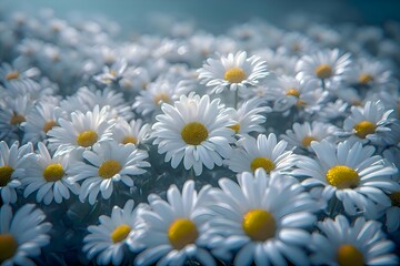 Obraz premium daisies in a field