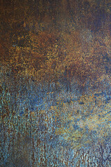 Corroded grunge and rustic metal wallpaper texture