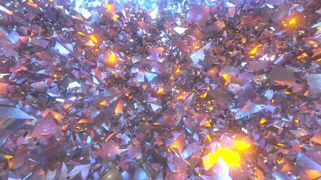 鉱脈　3DCGレンダリング