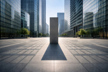 Urban Monolith Plaza