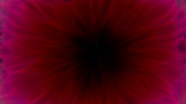 Abstract floral motion graphics featuring soft red flower petals gently moving in an organic flowing pattern, resembling petals swaying slowly in the wind. Dreamy and romantic background with smooth g