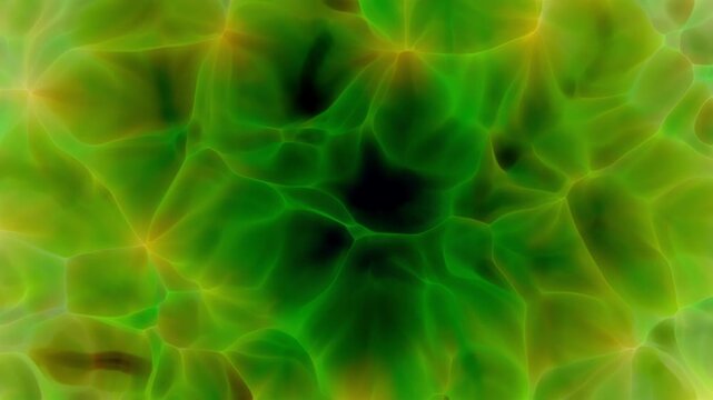 Abstract floral motion graphics featuring soft red flower petals gently moving in an organic flowing pattern, resembling petals swaying slowly in the wind. Dreamy and romantic background with smooth g