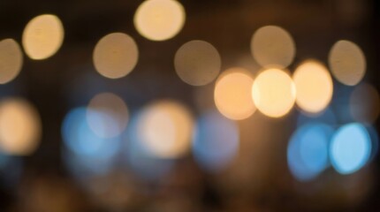 Fototapeta premium Blurred City Lights at Night.