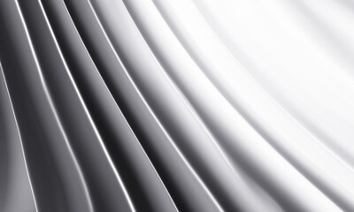 Obraz premium Abstract gray wave. Dark ripple background