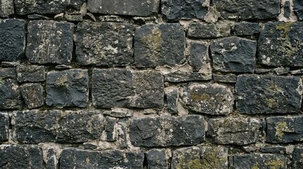 Obraz premium Old Stone Brick Wall Texture Background.