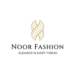 Noor Fashion Logo Elegant Design Element. © Janji