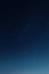 Naklejka premium Stunning Night Sky Filled with Stars