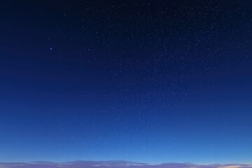 Fototapeta premium Stunning Night Sky with Stars and Clear Atmosphere