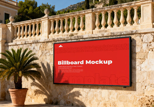 Creative Billboard Mockup PSD for Large Format Advertising Campaign