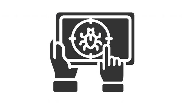 Animated pest control icon