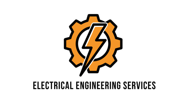 Electrical Engineering Services Logo Design.