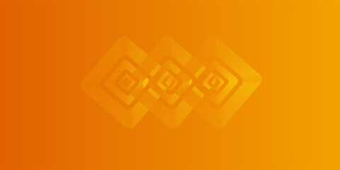 Orange abstract background. Minimal pattern. Vibrant gradient geometric lines. Modern design. Suit for banner, cover, business, flyer, poster, website, brochure, corporate © Lia
