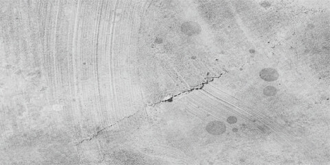 A vintage grunge background featuring a distressed old paper texture layered over a rough grey concrete and plaster wall surface with a dirty vintage aesthetic © RABBANU