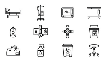 Ophthalmoscope handheld instrument used to examine interior of the eye including retina and optic disc © GoDesigner