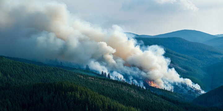 Ai-driven wildfire detection and smart forest monitoring for forest fire prevention in mountainous regions
