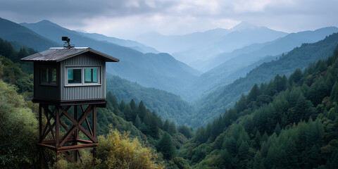 Ai-driven wildfire detection and smart forest monitoring for forest fire prevention in mountainous regions