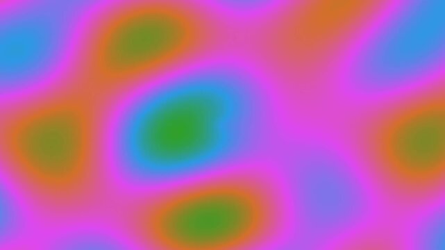 Vibrant abstract thermal map style swirls in neon magenta blue green and orange creating a fluid seamless texture for digital art backgrounds and modern design projects for visual campaigns