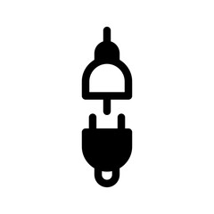 Obraz premium Plug In Icon Vector Symbol Design Illustration