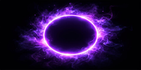 Obraz premium Glowing star light shines through the cosmos as the sun illuminates a planet and clouds within a vast blue atmosphere across the solar universe