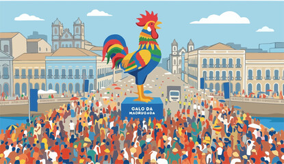 Galo da madrugada Recife © Nailson