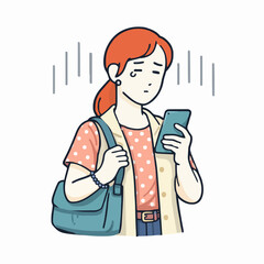 Woman with Mobile Device © SHAILA