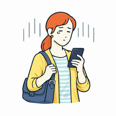 Woman with mobile device © SHAILA