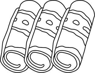 대패삼겹살 흑백