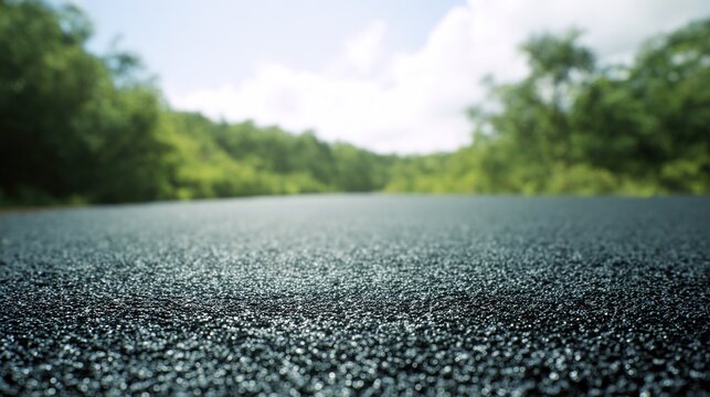 commute. Open road stretching under a bright blue sky, sunlight reflecting on smooth asphalt, evoking endless journeys. mobility guides.
