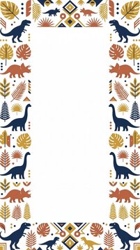 Dinosaur birthday invitation background - Fundo para convite de anivers&aacute;rio dinossauro