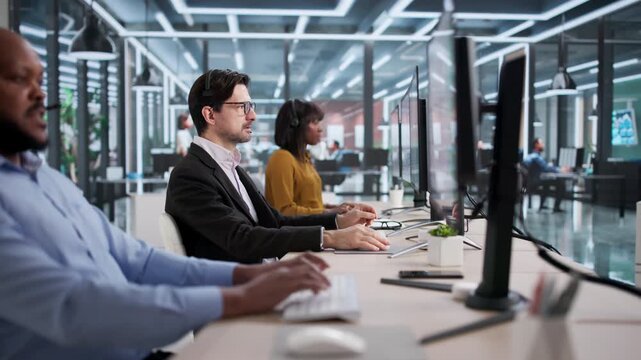 Customer Service Team. Support Agents